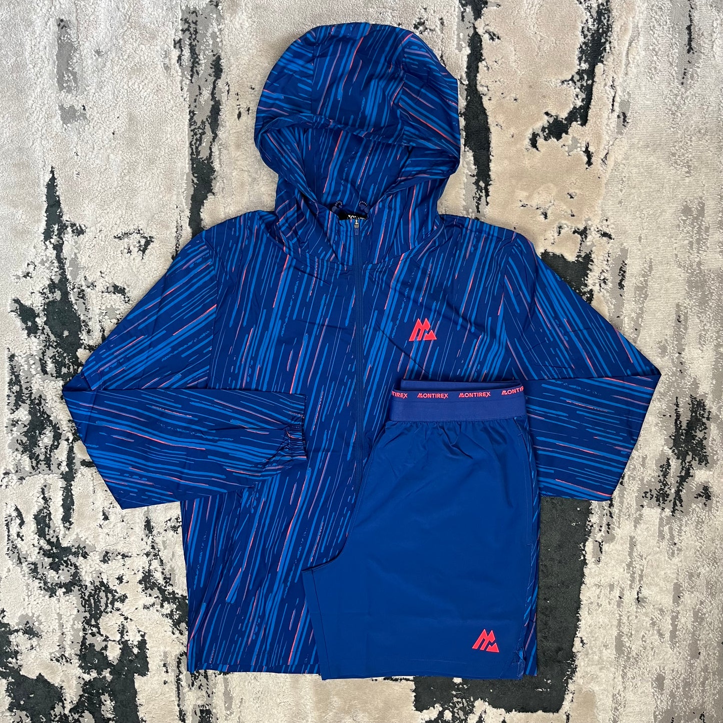 MONTIREX VIGOUR WINDBREAKER SET - MARINE BLUE