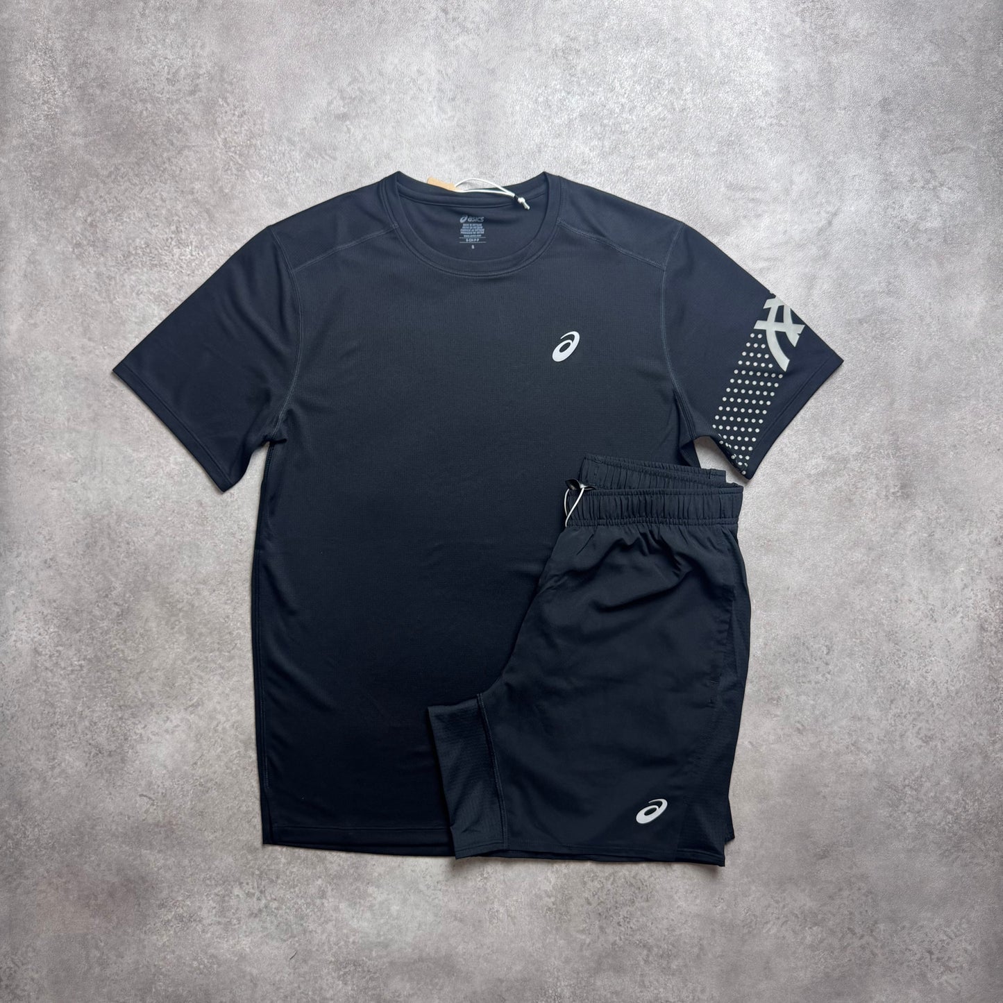 ASICS CORE SHORT SET - BLACK