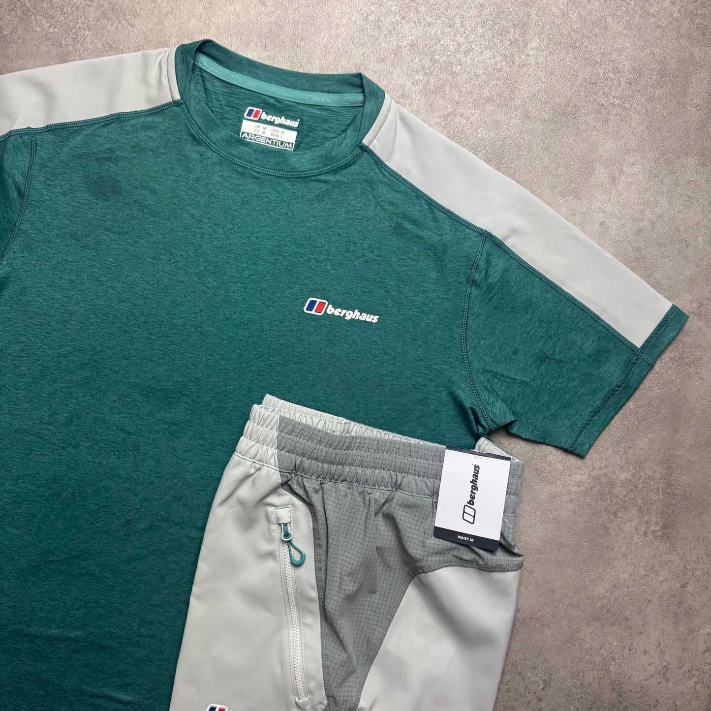 BERGHAUS TECH SET - TEAL / GREY