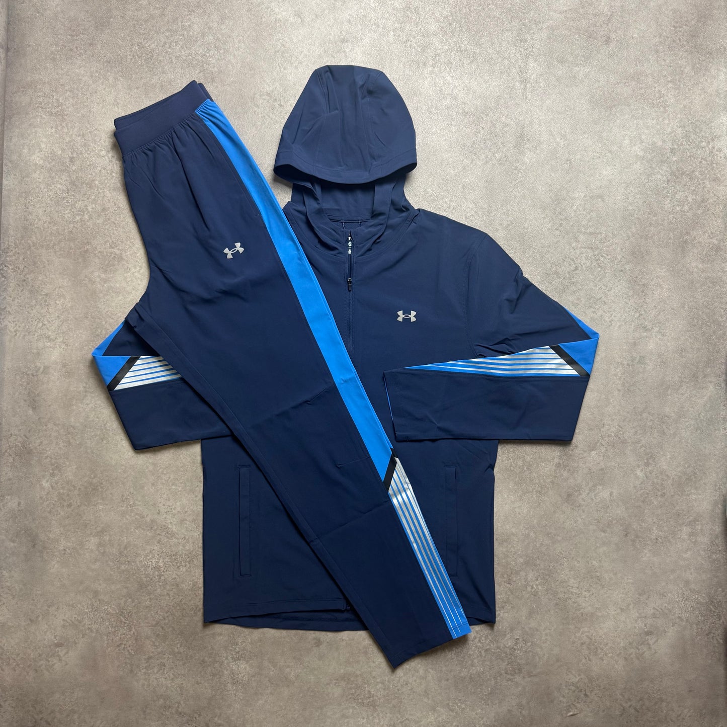 UNDER ARMOUR VELOCITY TRACKSUIT - BLUE