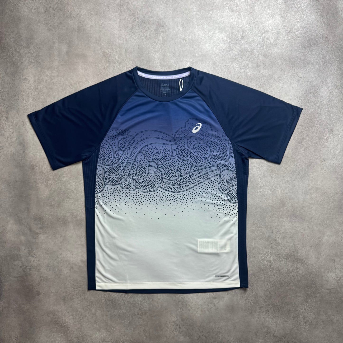 ASICS IBUKI T SHIRT - NAVY