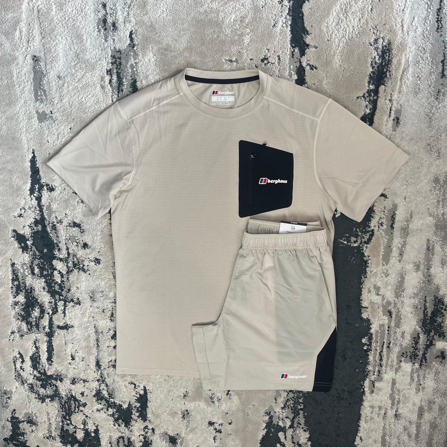 BERGHAUS WAYSIDE TECH SHORT SET - BEIGE