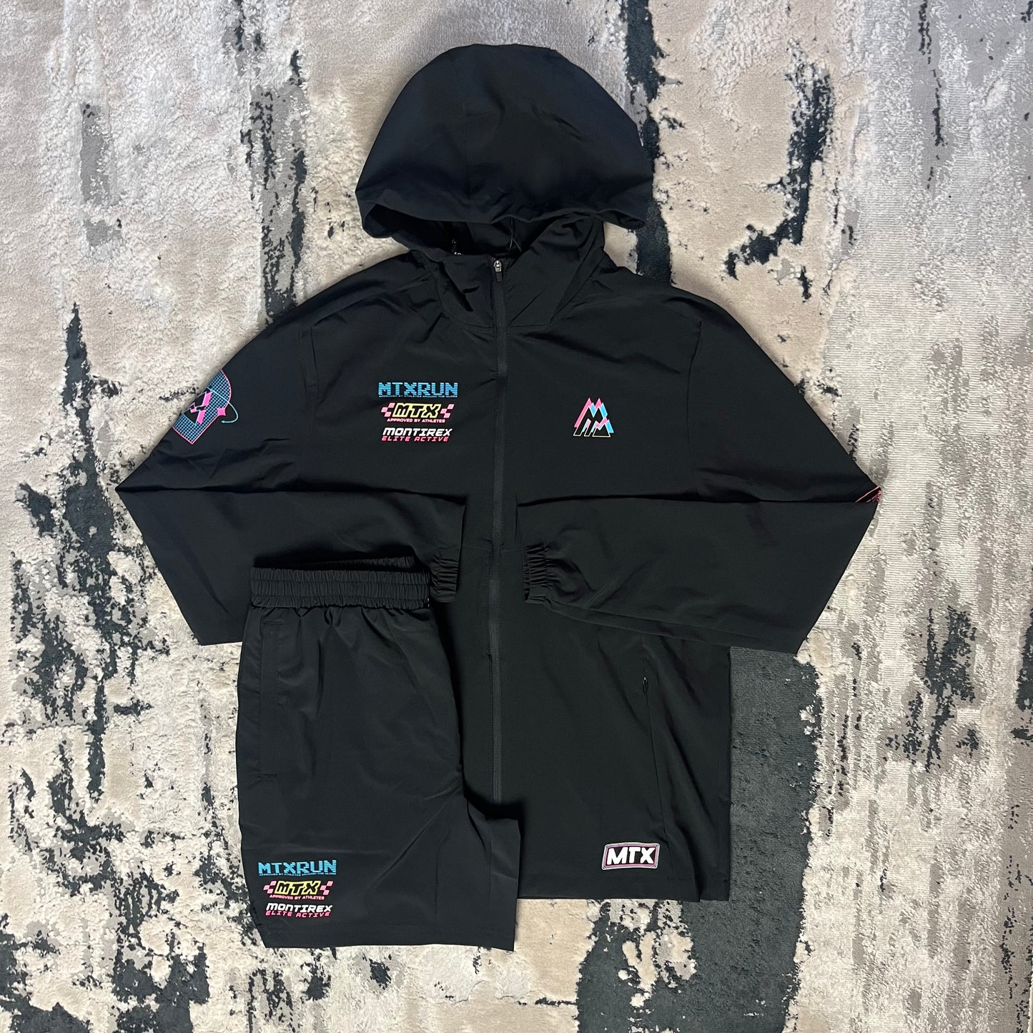 MONTIREX MTX RUN WINDBREAKER SHORT SET