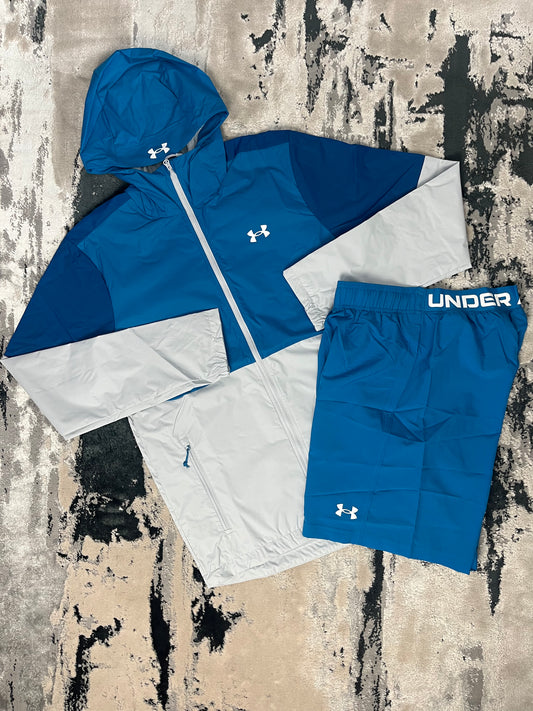 UNDER ARMOUR STORM WINDBREAKER & SHORT SET