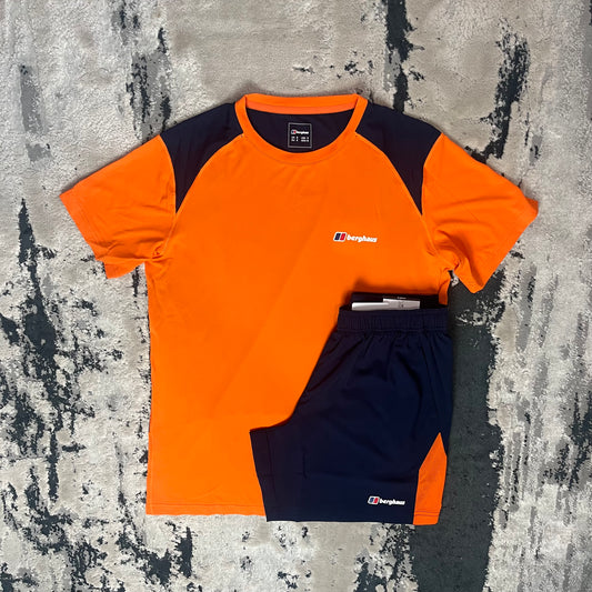 BERGHAUS WAYSIDE TECH SET - ORANGE / BLUE