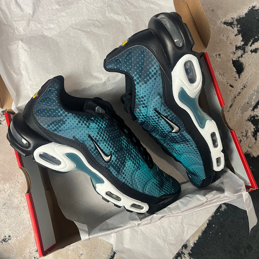 NIKE AIR MAX PLUS TN - BLACK / CACTUS BLUE