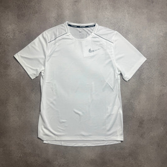 NIKE DRI FIT MILER 1.0 T SHIRT - PEARL WHITE