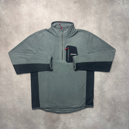 BERGHAUS 1/4 ZIP FLEECE - GREY