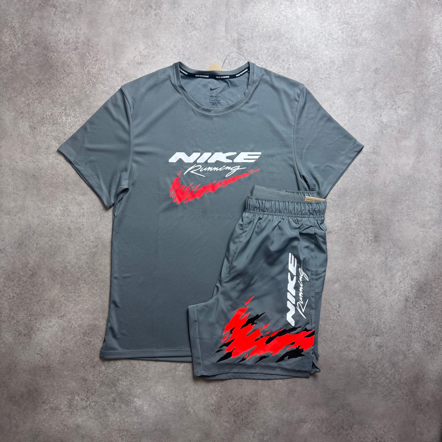 NIKE MILER HBR SET - GREY