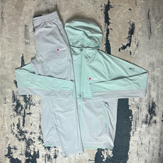 BERGHAUS THERAN TRACKSUIT - MINT / GREY