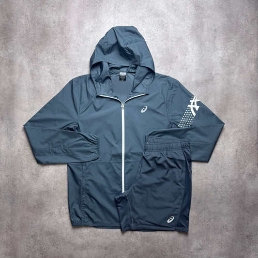 ASICS ICON WINDBREAKER SET -GREY