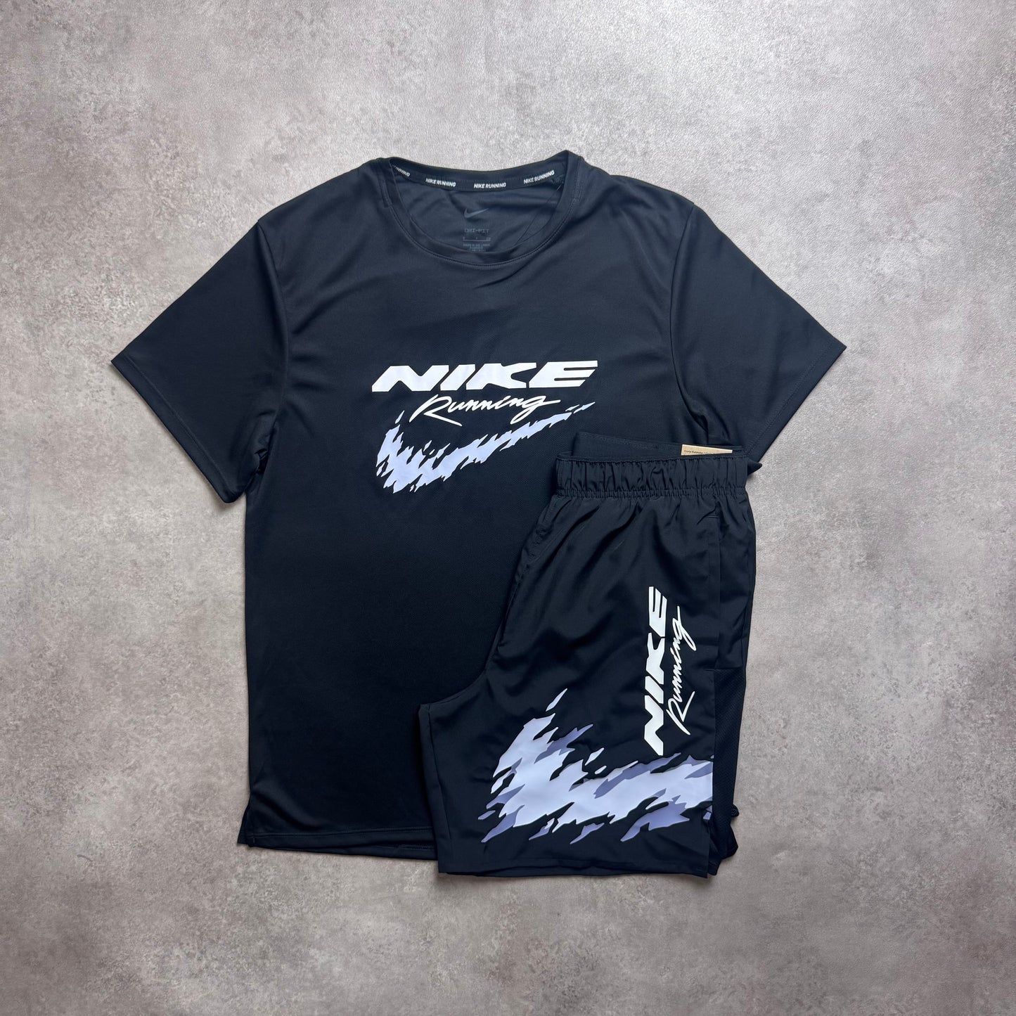 NIKE MILER HBR SET - BLACK
