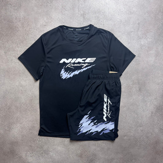 NIKE MILER HBR SET - BLACK