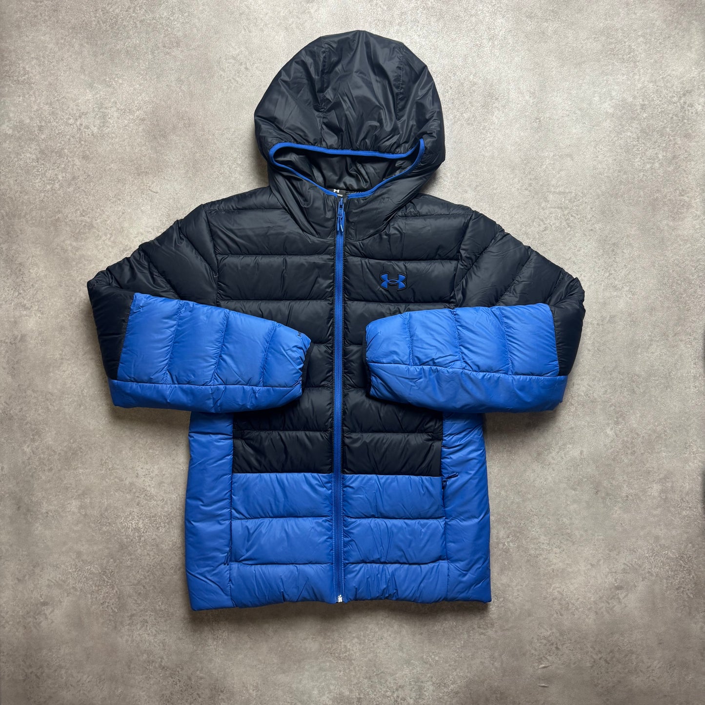 UNDER ARMOUR STORM INSULATED JACKET - BLACK / BLUE