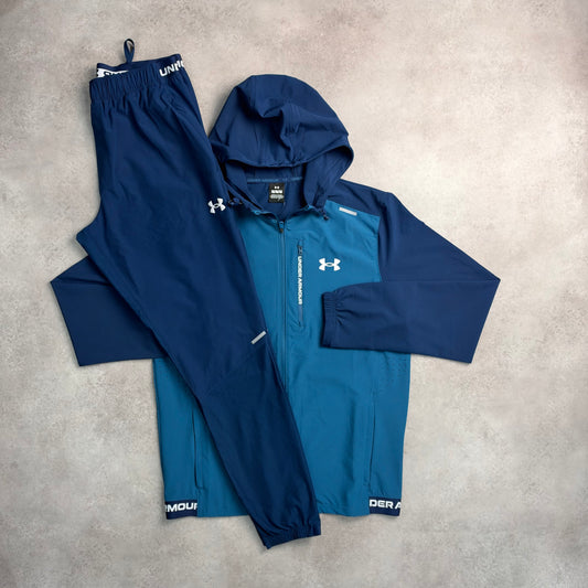 UNDER ARMOUR VANISH TRACKSUIT - BLUE