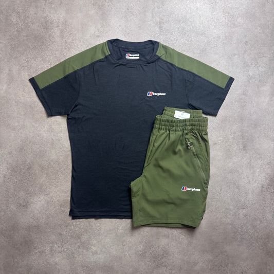 BERGHAUS TECH SET - BLACK / KHAKI