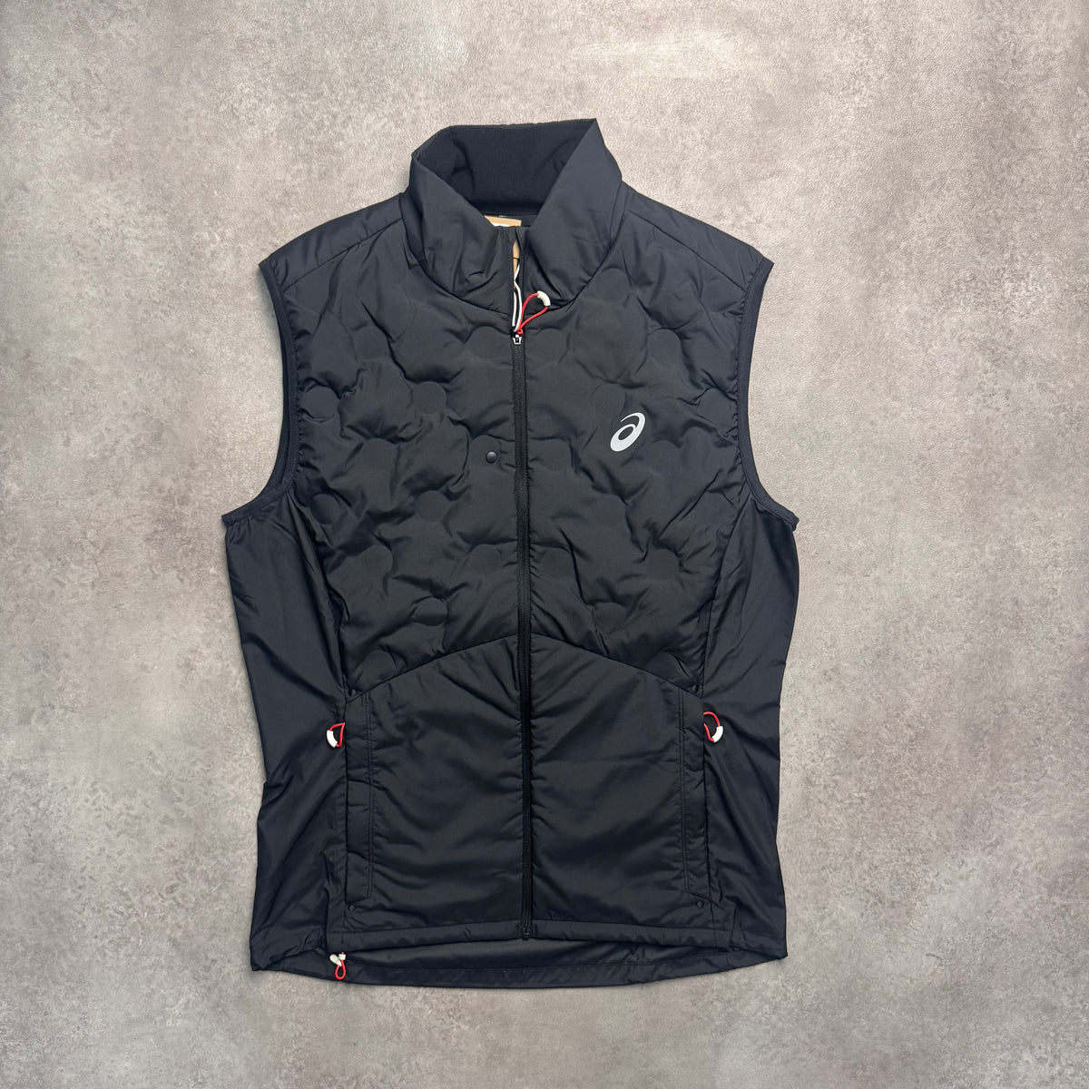 ASICS ROAD GILET - BLACK