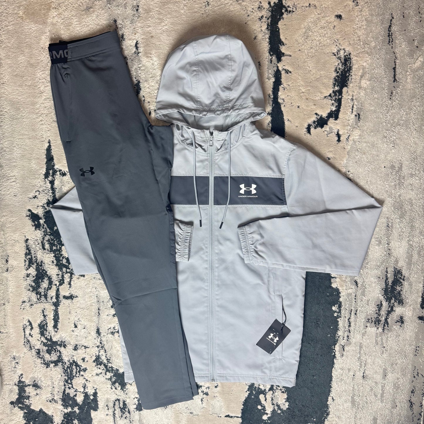 UNDER ARMOUR STORM TRACKSUIT - GREY