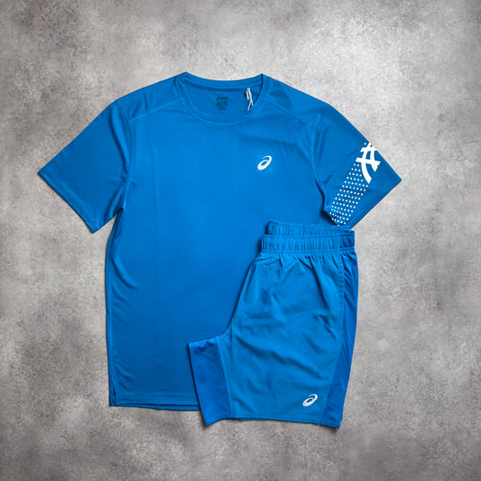 ASICS CORE SHORT SET - BLUE
