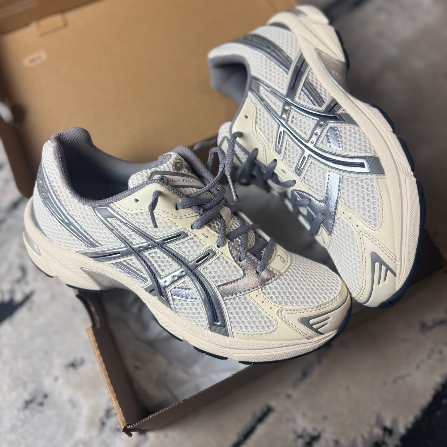 ASICS GEL 1130 TRAINERS - GRAY / CLAY