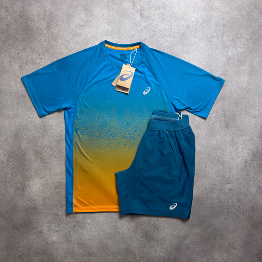 ASICS IBUKI SHORT SET - BLUE / YAMBUKI