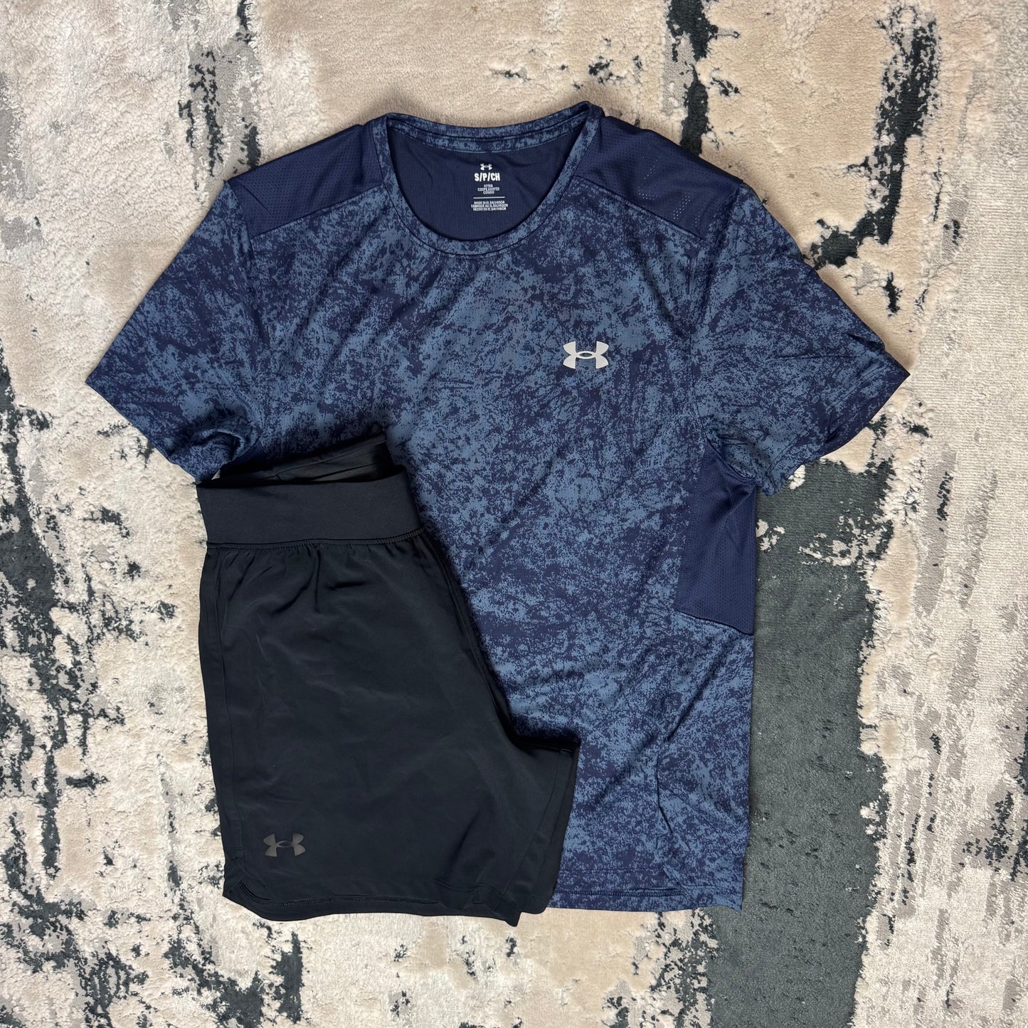 UNDER ARMOUR STRIDE PRINTED SET - BLUE