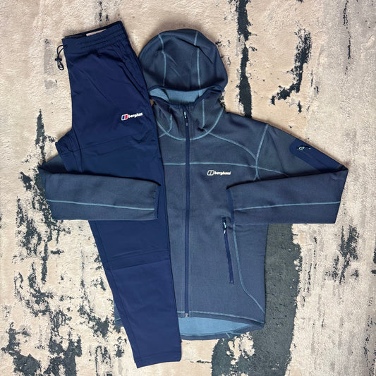 BERGHAUS PRAVITALE 2.0 HOODED TRACKSUIT - BLUE