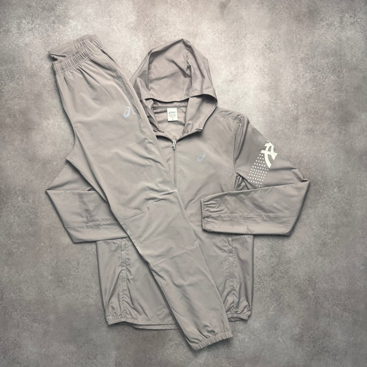 ASICS CORE ICON TRACKSUIT - SAND / BEIGE