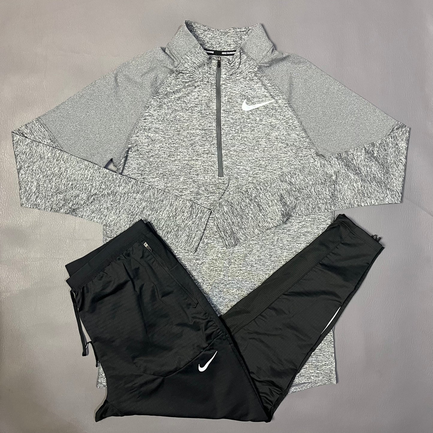 NIKE ELEMENT HALF ZIP 2.0 & PANTS